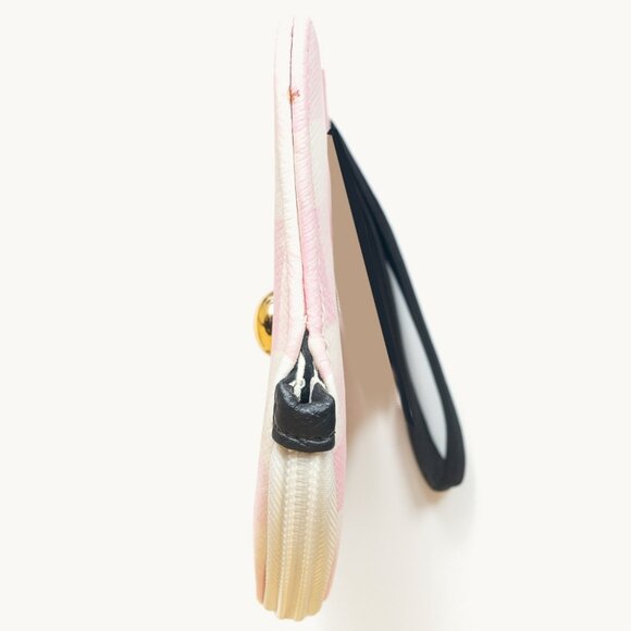 LUV BY BETSEY JOHNSON Cat Gingham Wristlet Bag - Picture 4 of 5